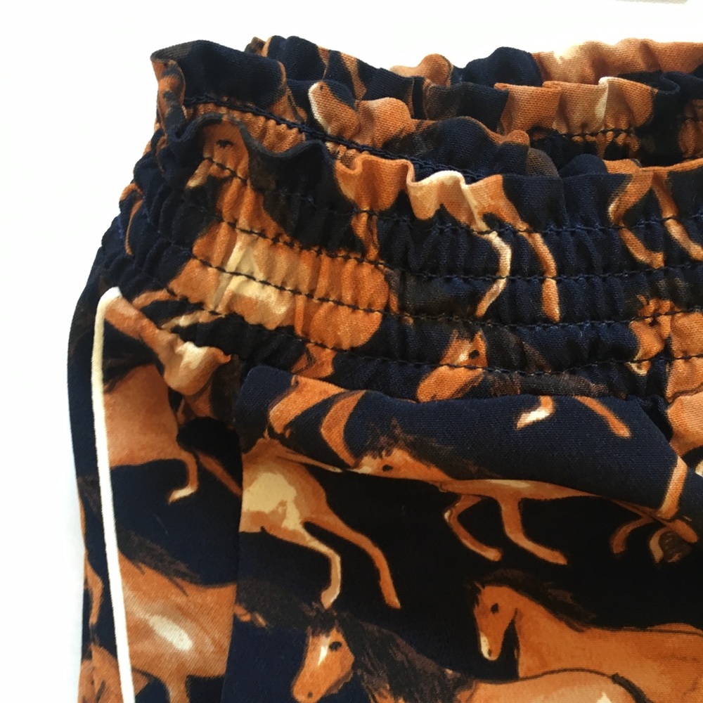 Asos Monki Graphic Horse Wide Leg Pant - Picture 3 of 12